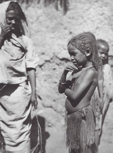 África: Niños en Omdurman (foto b/n)