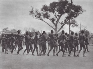 África: Danza Moru (foto b/n)