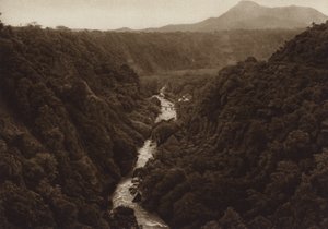 Mexico: Orizaba, Canada (b/w photo) de Hugo Brehme