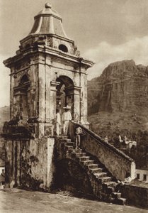 Mexico: Taxco (b/w photo) de Hugo Brehme