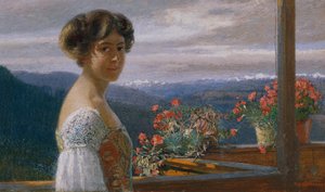 Alice Charlemont, la hija del pintor de Hugo Charlemont