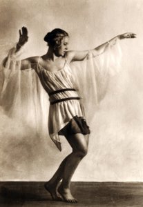 Valeria Kratina / Fotopostkarte de Hugo Erfurth