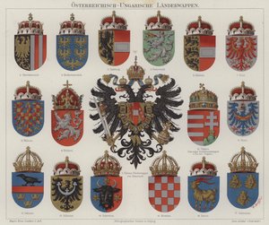 Escudos de armas del Imperio Austrohúngaro