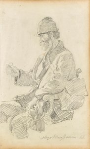 Senderista descansando de Hugo Kauffmann