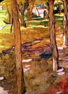 Figuras en un paisaje de Hugo Scheiber