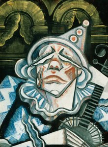 El payaso; Der Clown de Hugo Scheiber