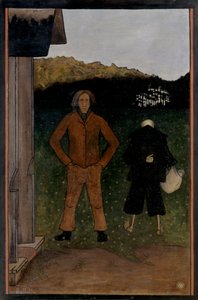 La Muerte y el Campesino, 1896 de Hugo Simberg