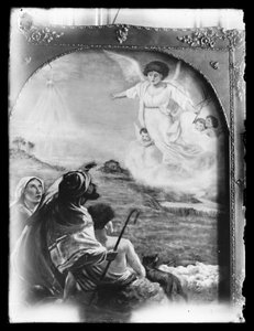 El ángel se aparece a los pastores