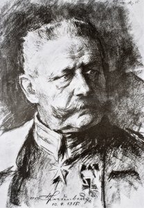 General Paul von Hindenburg de Hugo Vogel