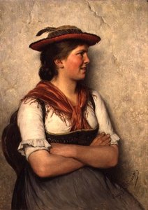 Una niña campesina