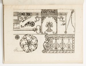 Placa 5, de Diverses pièces de serruriers de Hugues Brisville