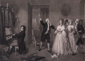 Beethoven en la casa de Mozart de Hugues Merle
