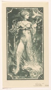 Personificación de la esperanza de Huib Luns (signed by artist)