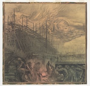 Industria. Mural de diseño en Rotterdam de Huib Luns