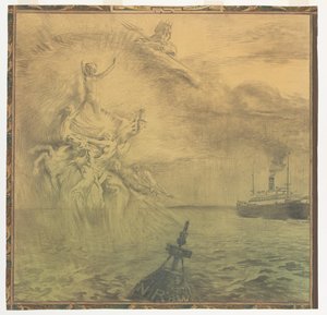 La marinería. Mural de diseño en Rotterdam de Huib Luns