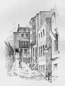 Entrada al baño romano, 1890