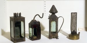 Lámparas de seguridad para mineros prototipo, 1815