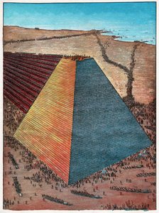 Pirámide de Keops. 1927 (grabado)