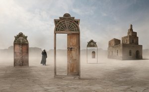 Puertas antiguas: Viaje por el desierto de Hussain Buhligaha