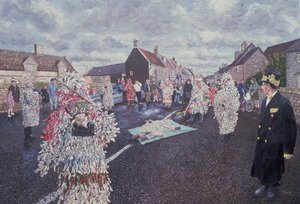 Mummers del día de San Esteban, Marshfield de Huw S. Parsons