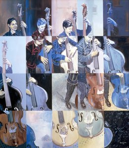 Paula Gardiner, bajista de jazz de Huw S. Parsons