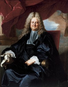 Retrato de Barthélémy Jean-Claude Pupil de Hyacinthe Francois Rigaud