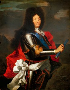 Retrato de Luis XIV de Francia de Hyacinthe Francois Rigaud