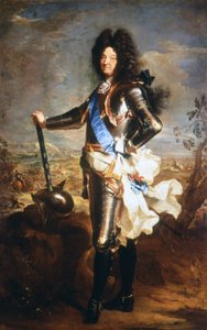 Retrato de Luis XIV, el Rey Sol (1638 - 1715) de Hyacinthe Francois Rigaud
