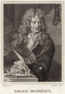 Retrato de Nicolas Boileau-Despreaux de Hyacinthe Francois Rigaud
