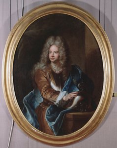 Retrato del diplomático italiano Anton Giulio II Brignole-Sale (1673-1710) Embajador ante el Rey Luis XIV de Hyacinthe Francois Rigaud