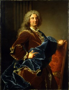 Retrato del Marqués Jean-Octave de Villars de Hyacinthe Francois Rigaud