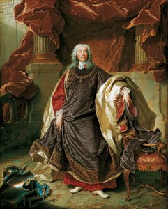 Retrato del Príncipe Joseph Wenzel I de Liechtenstein 1696-1772, 1740