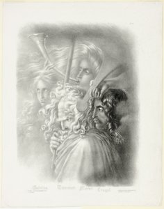 Galvina, de la Colección de Cabezas de Estudio de Hyacinthe Louis Aubry Lecomte