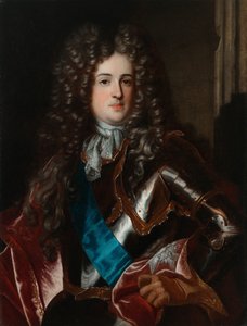 Retrato de Aleksander Benedykt Sobieski de Hyacinthe Rigaud