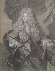 Retrato de Edward Villiers, primer conde de Jersey de Hyacinthe Rigaud