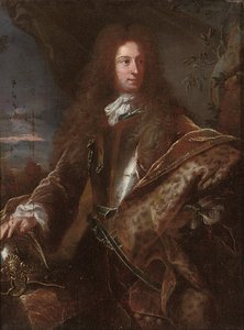 Retrato de un caballero, tradicionalmente identificado como John Churchill, primer duque de Marlborough de Hyacinthe Francois Rigaud