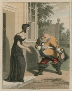 Ilustración de Hudibras de Samuel Butler de I Clark