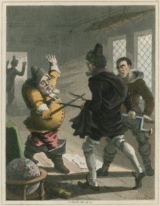 Ilustración de Hudibras por Samuel Butler