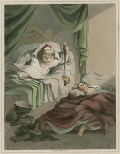 Ilustración de Hudibras por Samuel Butler de I Clark