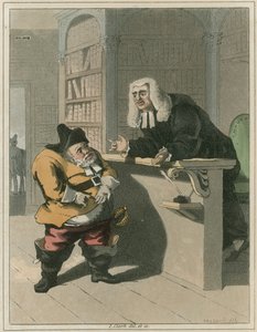 Ilustración de Hudibras por Samuel Butler