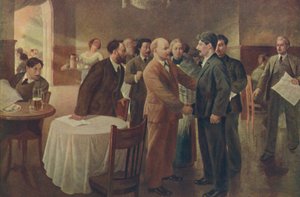 Primer Encuentro de Lenin y Stalin, Tammerfors Finlandia, diciembre de 1905
