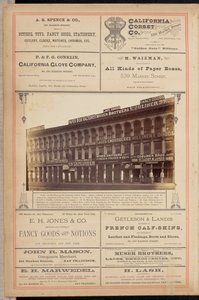 [Edificio en Market Street, San Francisco] de I. W. Taber