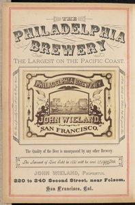 [Philadelphia Brewery, San Francisco] de I. W. Taber