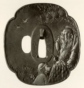 La pareja anciana Takasago, c1800-1820, 1910
