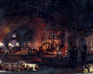 Revolución Industrial: La gran forja de Fourchambault (detalle)