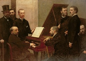 Alrededor del piano, 1885