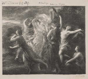 Ballet du Troyons, 1893 de Ignace Henri Jean Fantin Latour