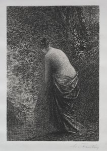 Bañista de pie, 1879 de Ignace Henri Jean Fantin Latour