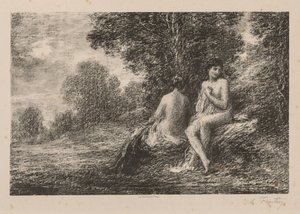Bañistas, 1881 de Ignace Henri Jean Fantin Latour