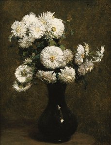 Crisantemos de Ignace Henri Jean Fantin Latour
